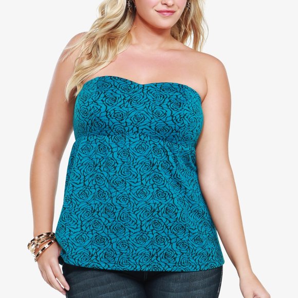 Torrid Size 3 Sleeveless Babydoll Top Teal Blue - Picture 2 of 16